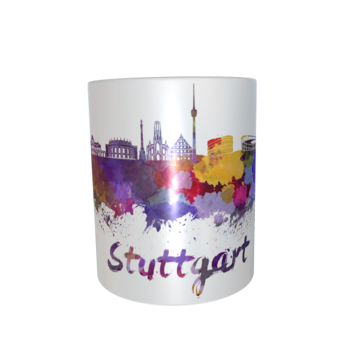 Motivtasse - Skyline Stuttgart