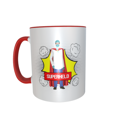 Motivtasse - Superheld - Arzt / Doktor