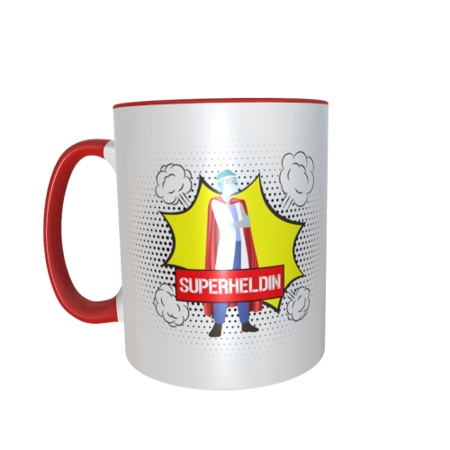 Motivtasse - Superheldin - Ärztin / Doktor