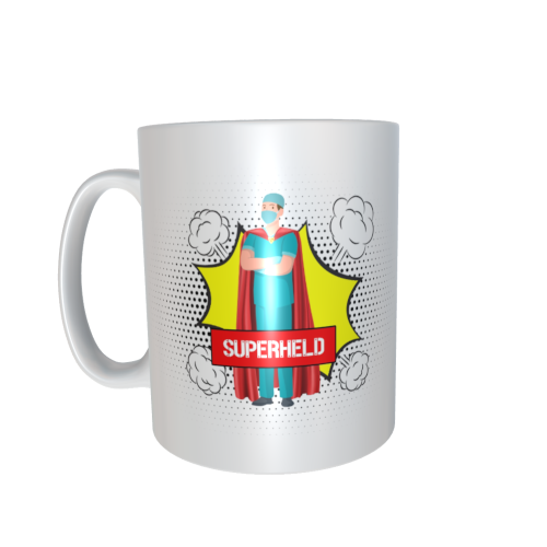 Motivtasse - Superheld - Krankenpfleger
