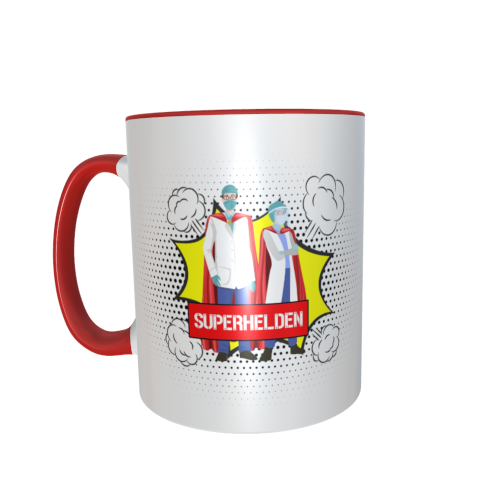 Motivtasse - Superhelden - Ärzte / Doktoren