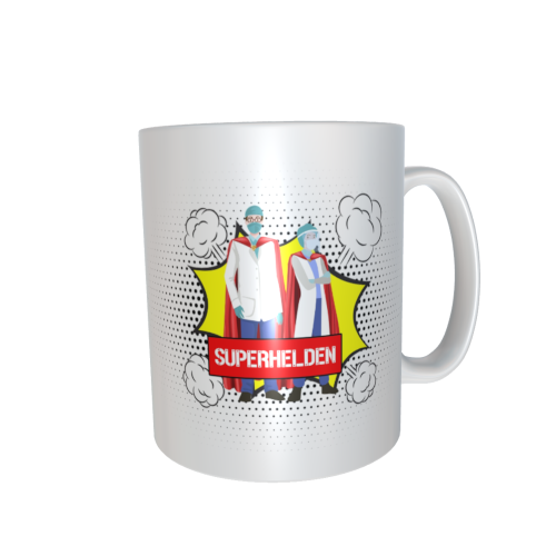 Motivtasse - Superhelden - Ärzte / Doktoren