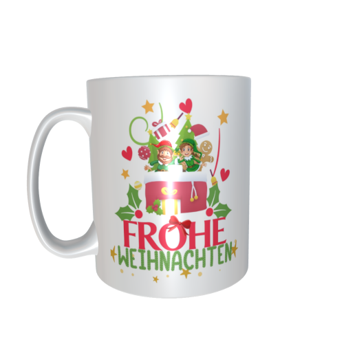 Weihnachtstasse - Frohe Weihnachten