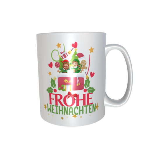 Weihnachtstasse - Frohe Weihnachten
