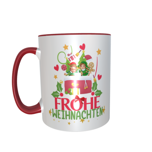 Weihnachtstasse - Frohe Weihnachten