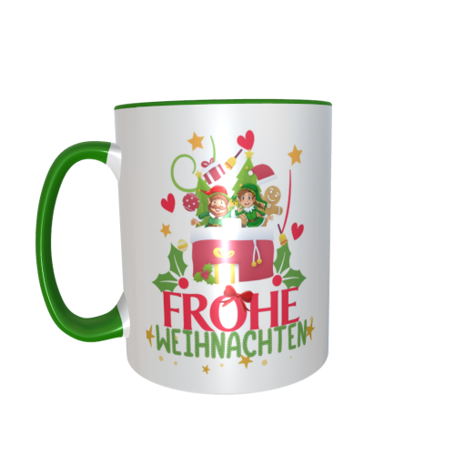 Weihnachtstasse - Frohe Weihnachten