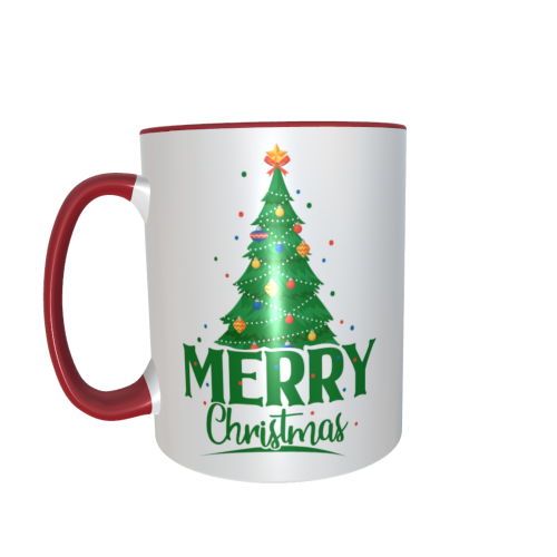 Weihnachtstasse - Merry Christmas Weihnachtsbaum