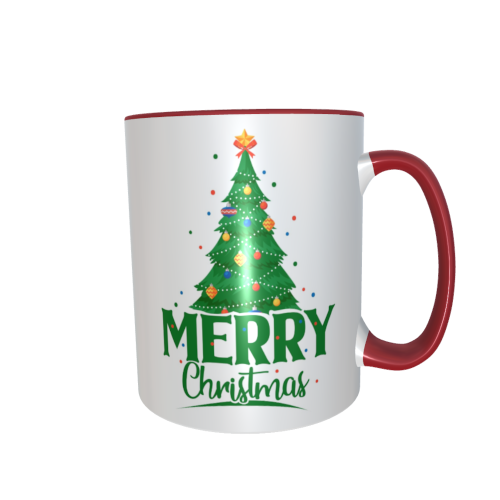 Weihnachtstasse - Merry Christmas Weihnachtsbaum
