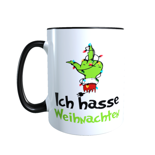 Grinch Tasse - Ich hasse Weihnachten