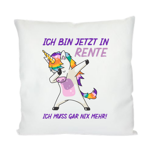 Kissen - Einhorn - Rente