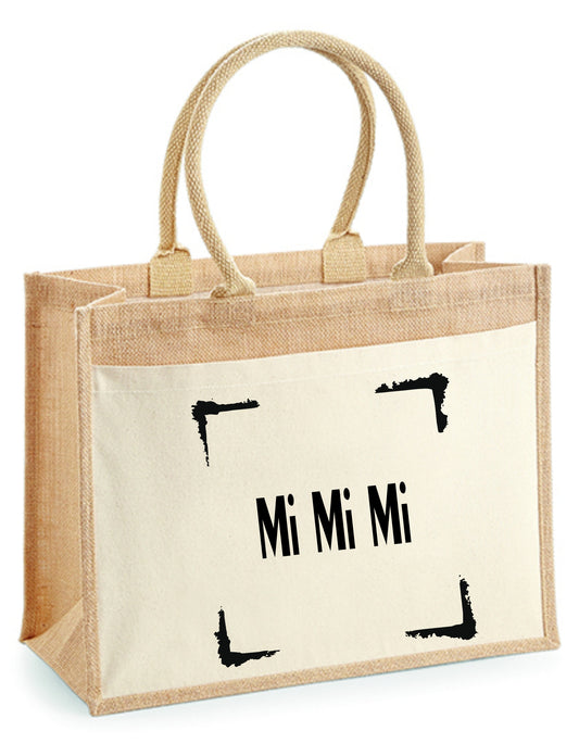 Jutetasche - MiMiMi