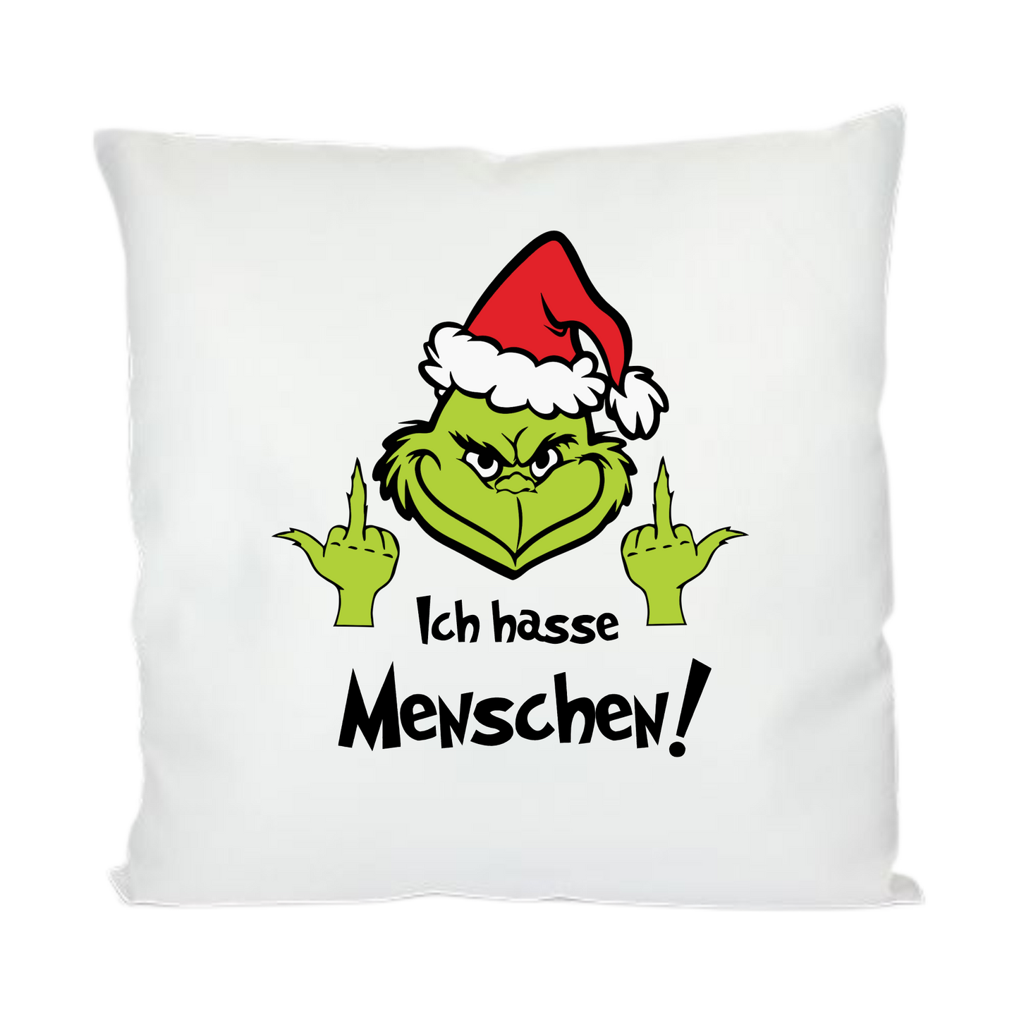 Kissen - Weihnachten - Ich hasse Menschen