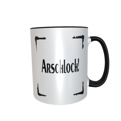Statement Tasse – Arschloch!