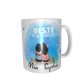 Beste Freundinnen Tasse - sitzend am Wasser