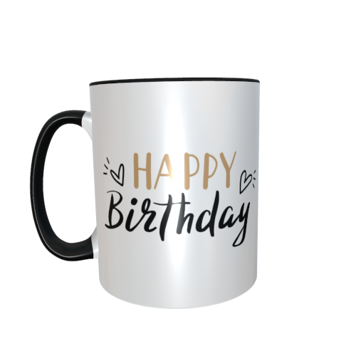 Motivtasse - Happy Birthday | Herzlichen Glückwunsch 1