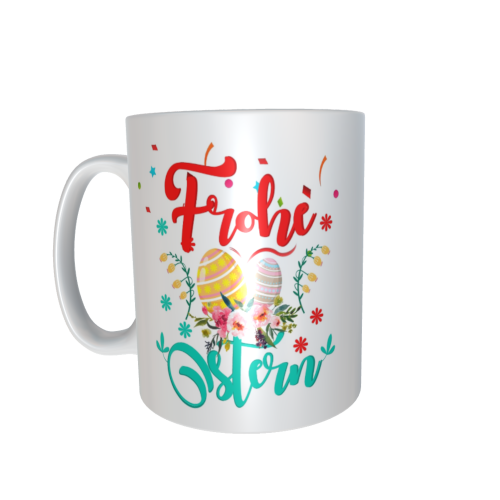Ostertasse - Frohe Ostern (Eier)