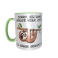 Faultiertasse - Abhängen