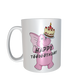 rosa Elefantentasse - Happy Töörööthday!