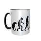 Motivtasse - Evolution Angeln