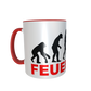 Motivtasse - Evolution Feuerwehr