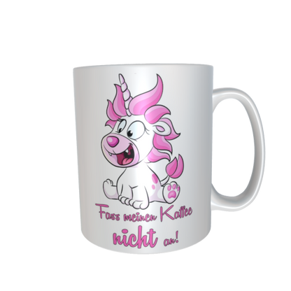 Einhorntasse - Fass meinen Kaffee nicht an