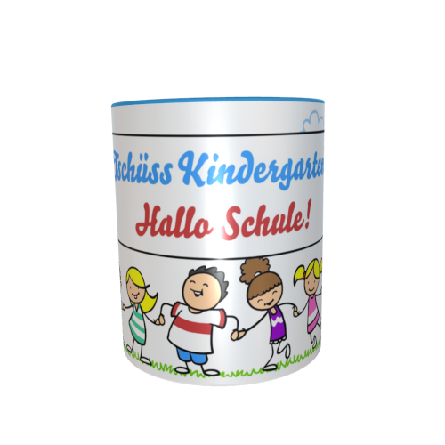 Kindertasse - Tschüss Kindergarten