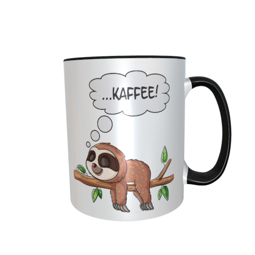 Faultiertasse - Kaffee