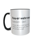Motivtasse - Feuerwehrmann