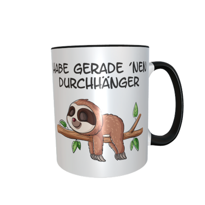 Faultiertasse - Durchhänger