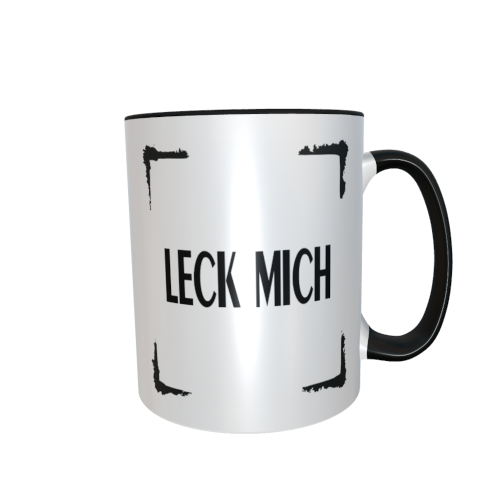 Statement Tasse – Leck mich