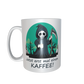 Motivtasse - Sensemann - Jetzt erst mal einen Kaffee (grün)