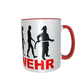 Motivtasse - Evolution Feuerwehr