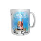 Beste Freundinnen Tasse - sitzend am Wasser