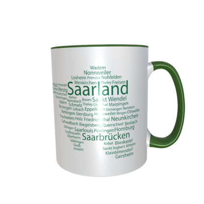 Motivtasse - Saarland