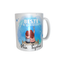 Beste Freundinnen Tasse - sitzend am Wasser