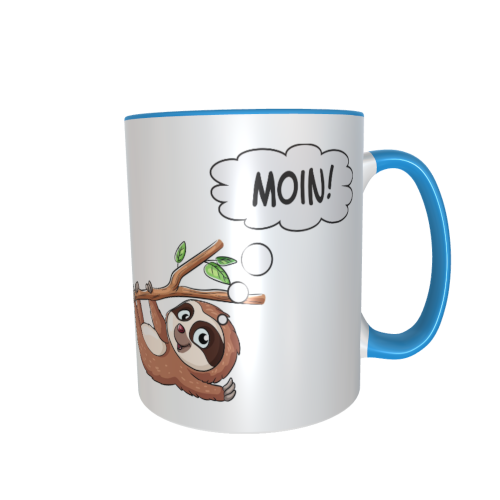 Faultiertasse - Moin