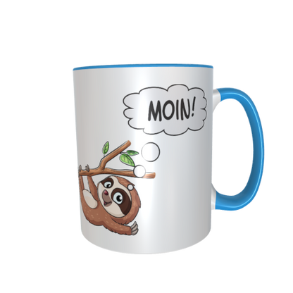 Faultiertasse - Moin