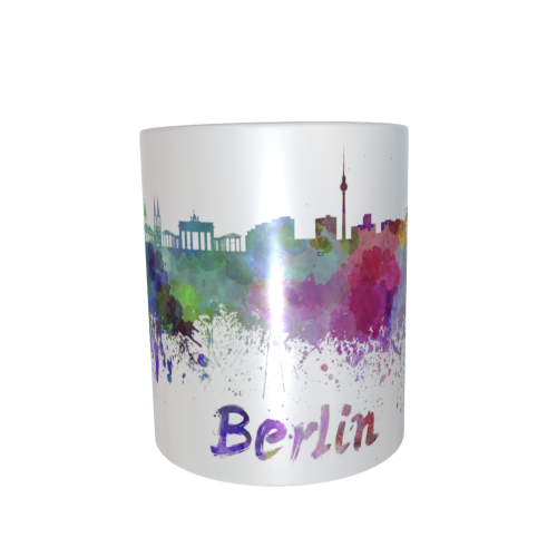 Motivtasse - Skyline Berlin