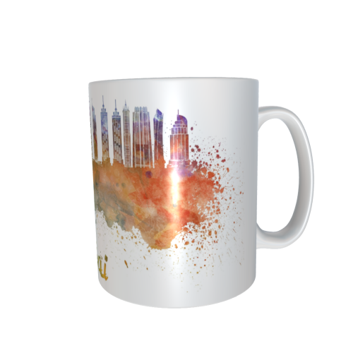 Motivtasse - Skyline Dubai