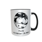 Motivtasse - Sternzeichen black & white