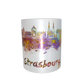 Motivtasse - Skyline Strassburg