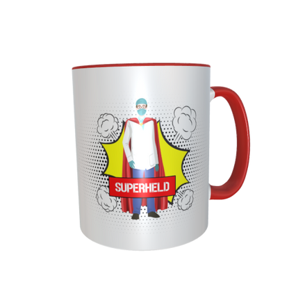 Motivtasse - Superheld - Arzt / Doktor