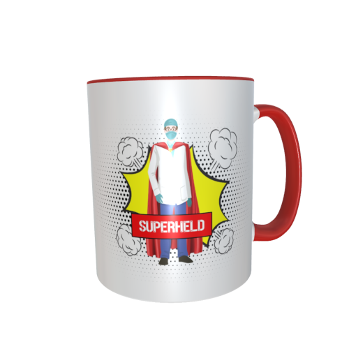 Motivtasse - Superheld - Arzt / Doktor