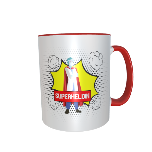 Motivtasse - Superheldin - Ärztin / Doktor