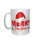 Weihnachtstasse - Merry Christmas Weihnachtsmütze